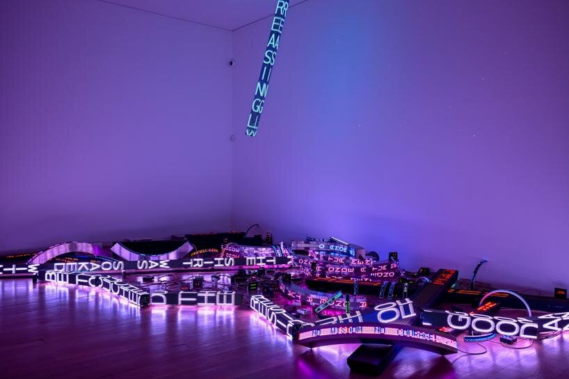 jenny holzer's retrospective in porto and her powerful use of words