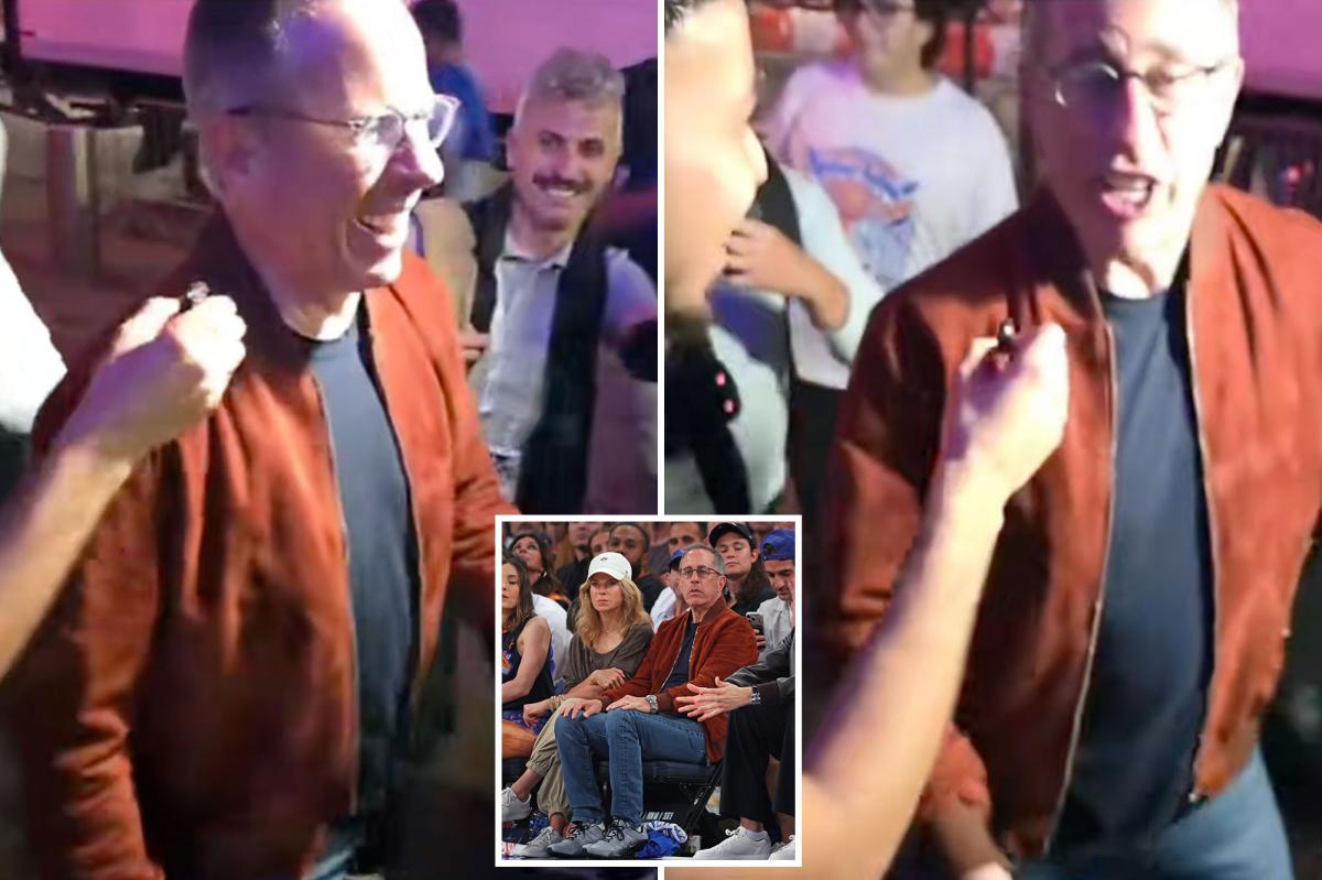 Jerry Seinfeld shuts down anti-Israel influencer with 3 words when he was rushed after Knicks historic win