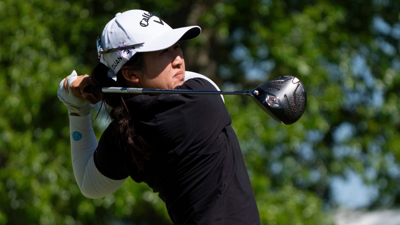 Jing Yan grabs lead at Meijer LPGA Classic, Brooke Henderson five back