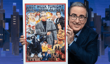 John Oliver Emmy Poster