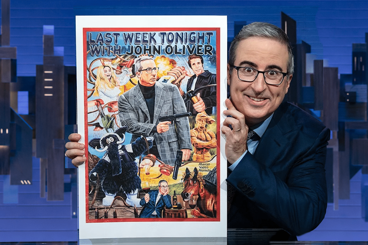 John Oliver Emmy Poster