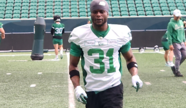 From waiting to ready: Jonathan Edouard could be Saskatchewan Roughriders’ next man up