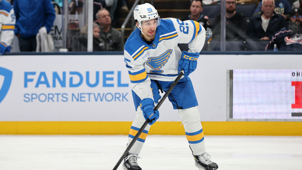 Blues trade Jordan Kyrou to Capitals