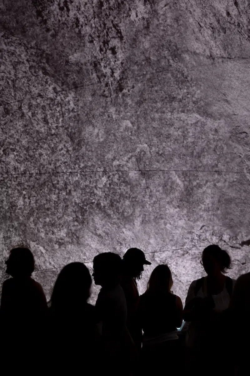 Inside La Caverne du Pont Neuf. Paris, 2026. Photo: Emilie Pria © 2026 Atelier JR