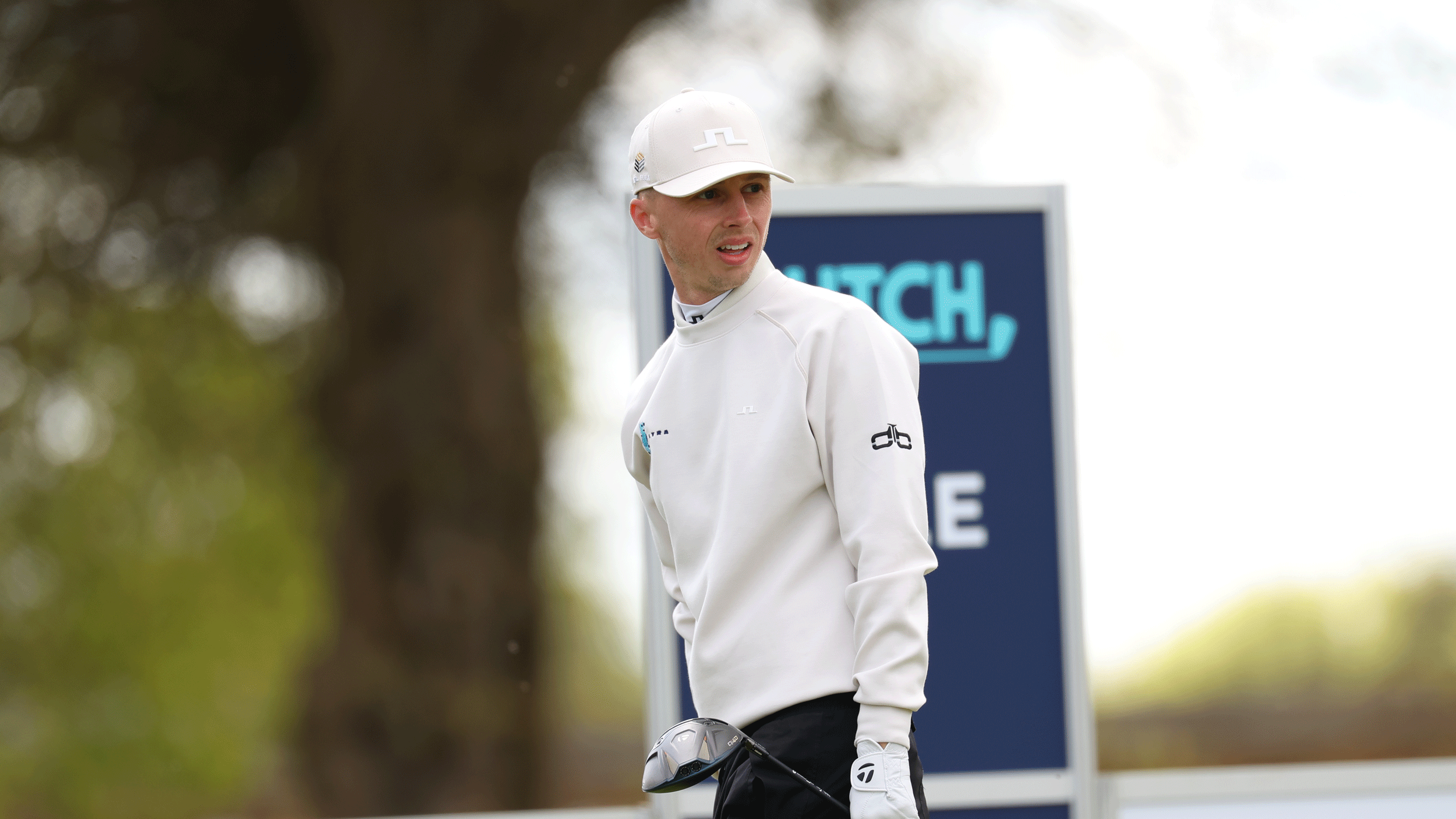 Piers Berrington looks on during a Clutch Tour event in 2026