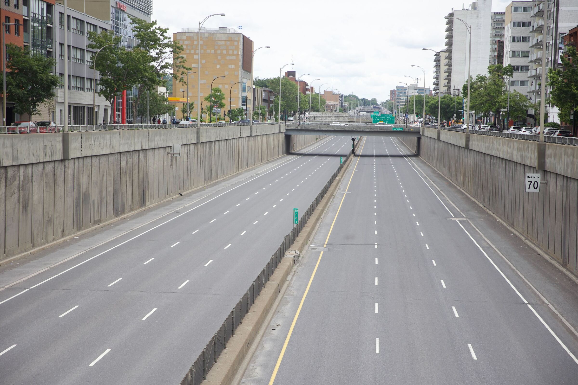 Empty highway