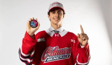 Kane Cloutier of the Vaughan Kings went #1 in the OHL draft to Oshawa