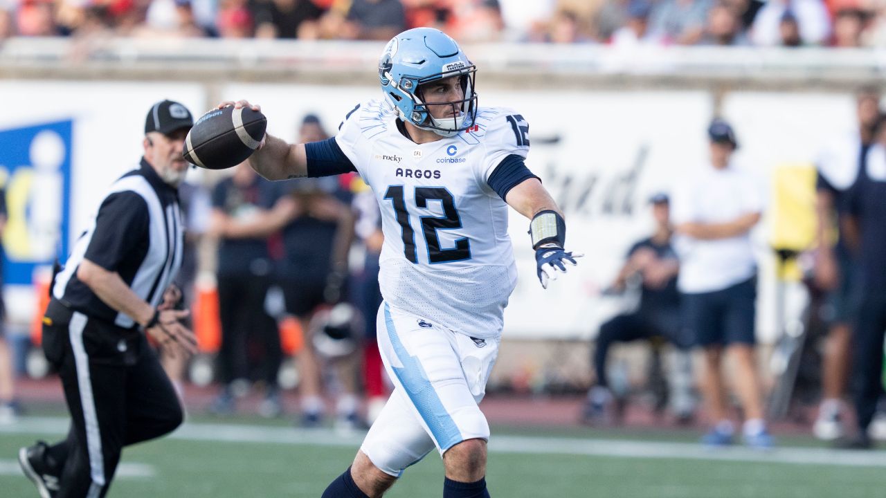 Argonauts' Chad Kelly looks to keep rolling vs. Roughriders