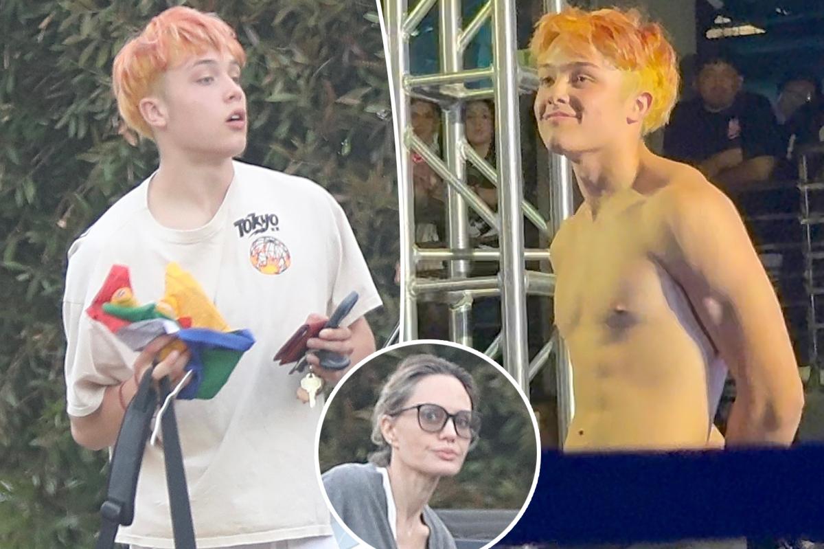 Angelina Jolie and Brad Pitt's son Knox dropped F-bomb in graduation speech hours before Muay Thai showdown