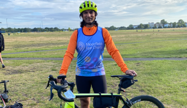 Cycling London to Paris for charity