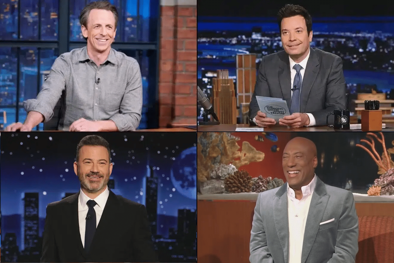 Seth Meyers, Jimmy Fallon, Jimmy Kimmel, Byron Allen