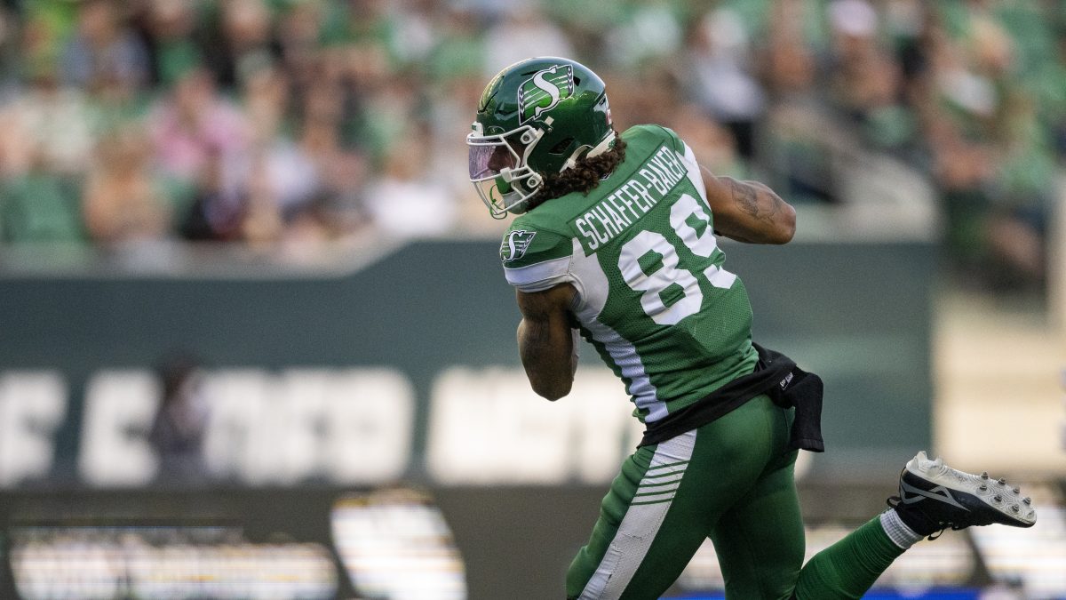 Kian Schaffer-Baker enjoys offensive outburst to kick off 2026 CFL season