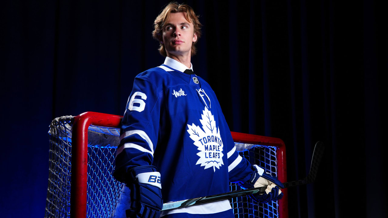 McKenna arrives in Toronto after being No. 1 pick in 2026 NHL Draft