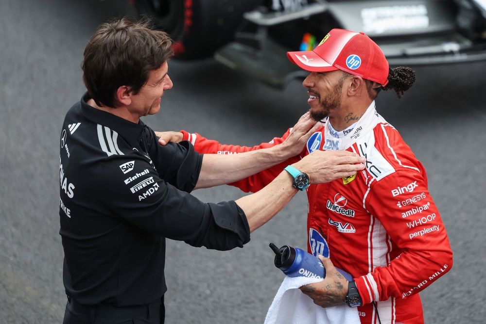 Lewis Hamilton, Ferrari, Toto Wolff, Mercedes