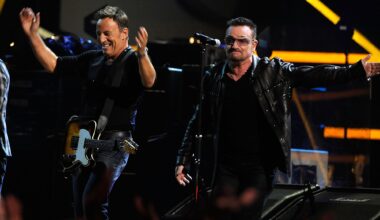 Bruce Springsteen apologises to Bono for refusing to license song for U2 frontman's charity GAP ad