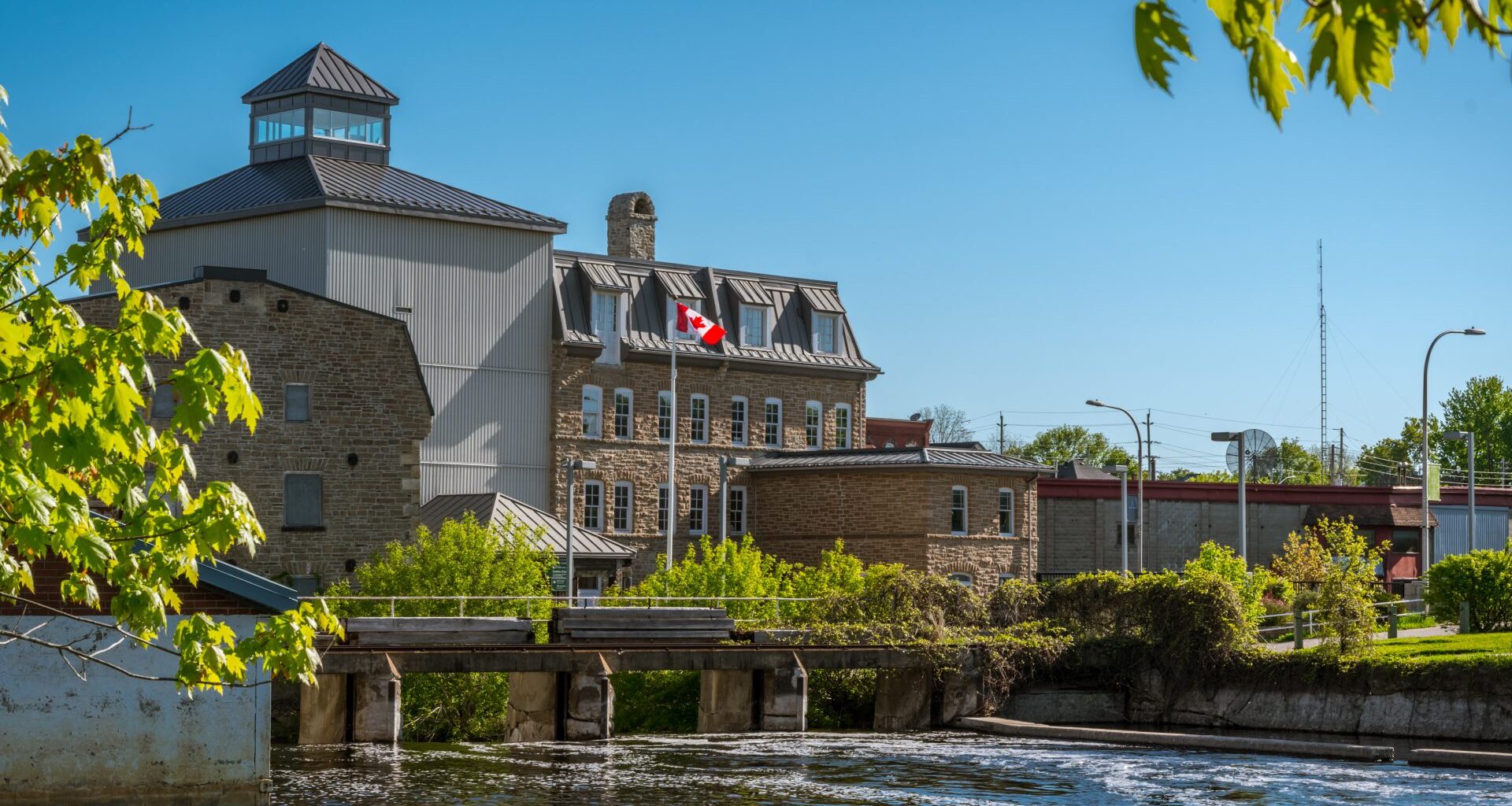 Smiths Falls. Stock image