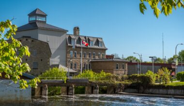 Smiths Falls. Stock image
