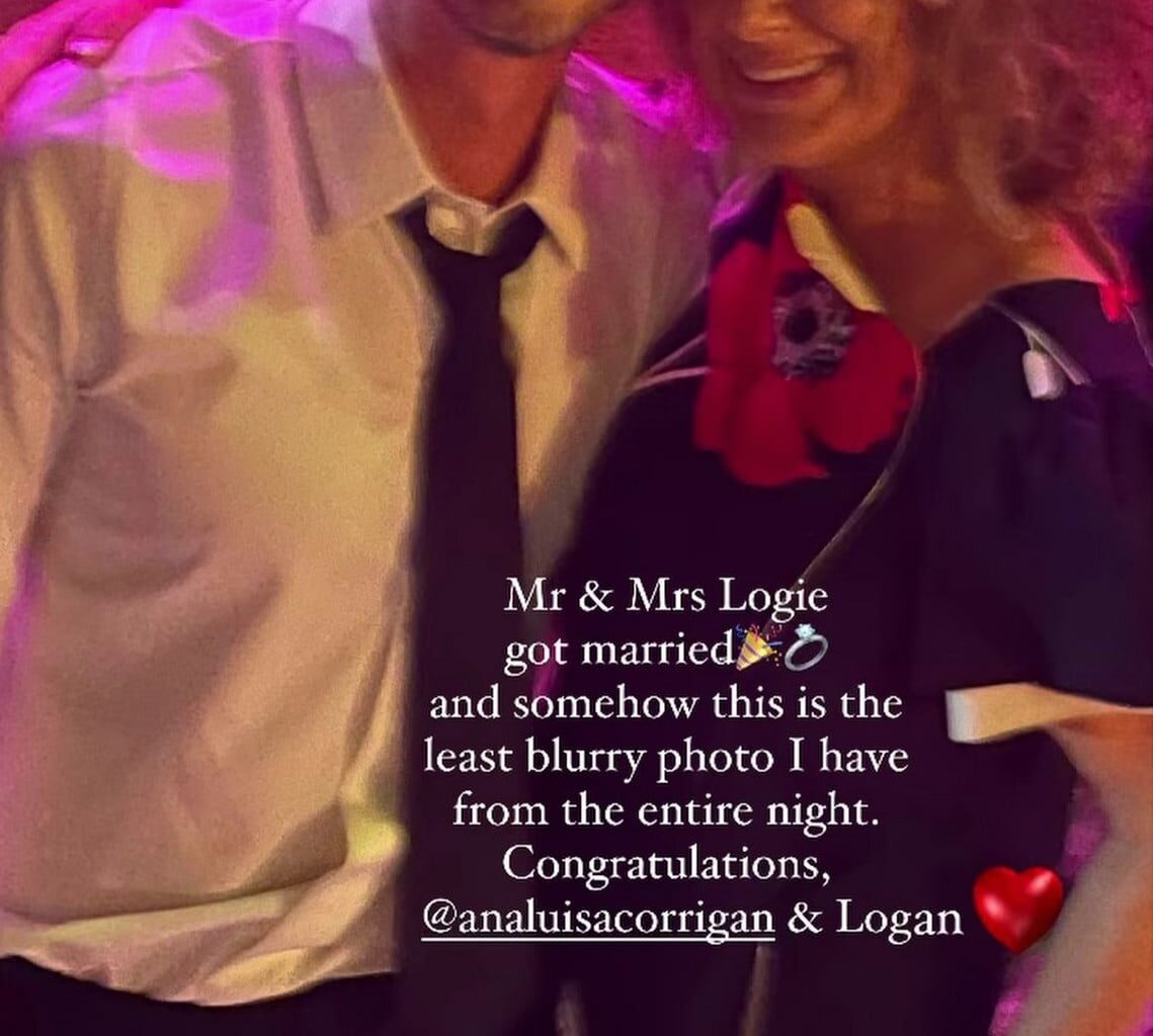 Logan Lerman Marries Longtime Love Ana Corrigan: 'Mr. & Mrs. Logie' - Just Jared - Celebrity News and Gossip