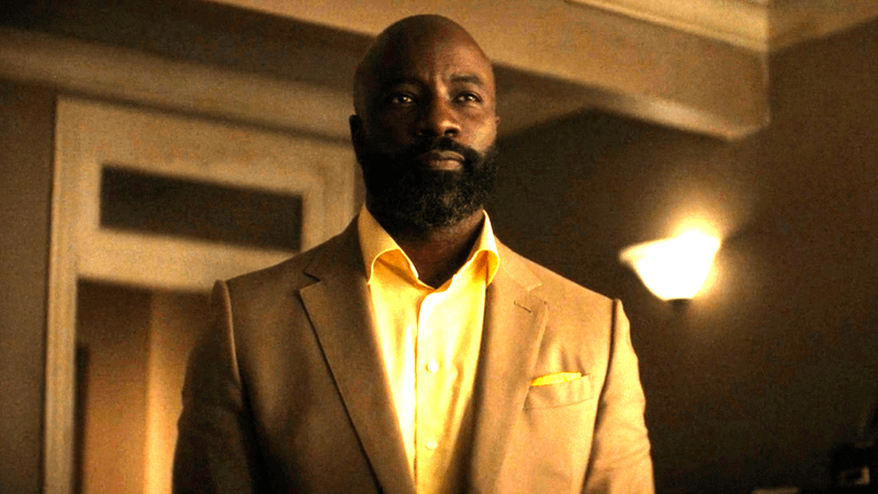 Luke Cage wearing a suit in Daredevil: Born Again.