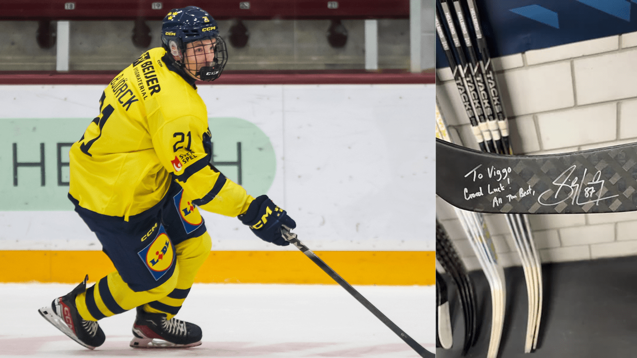 Bjorck makes mark on international stage ahead of 2026 NHL Draft