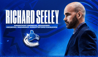 CANUCKS NAME RICHARD SEELEY GENERAL MANAGER OF ABBOTSFORD AND AGM OF VANCOUVER