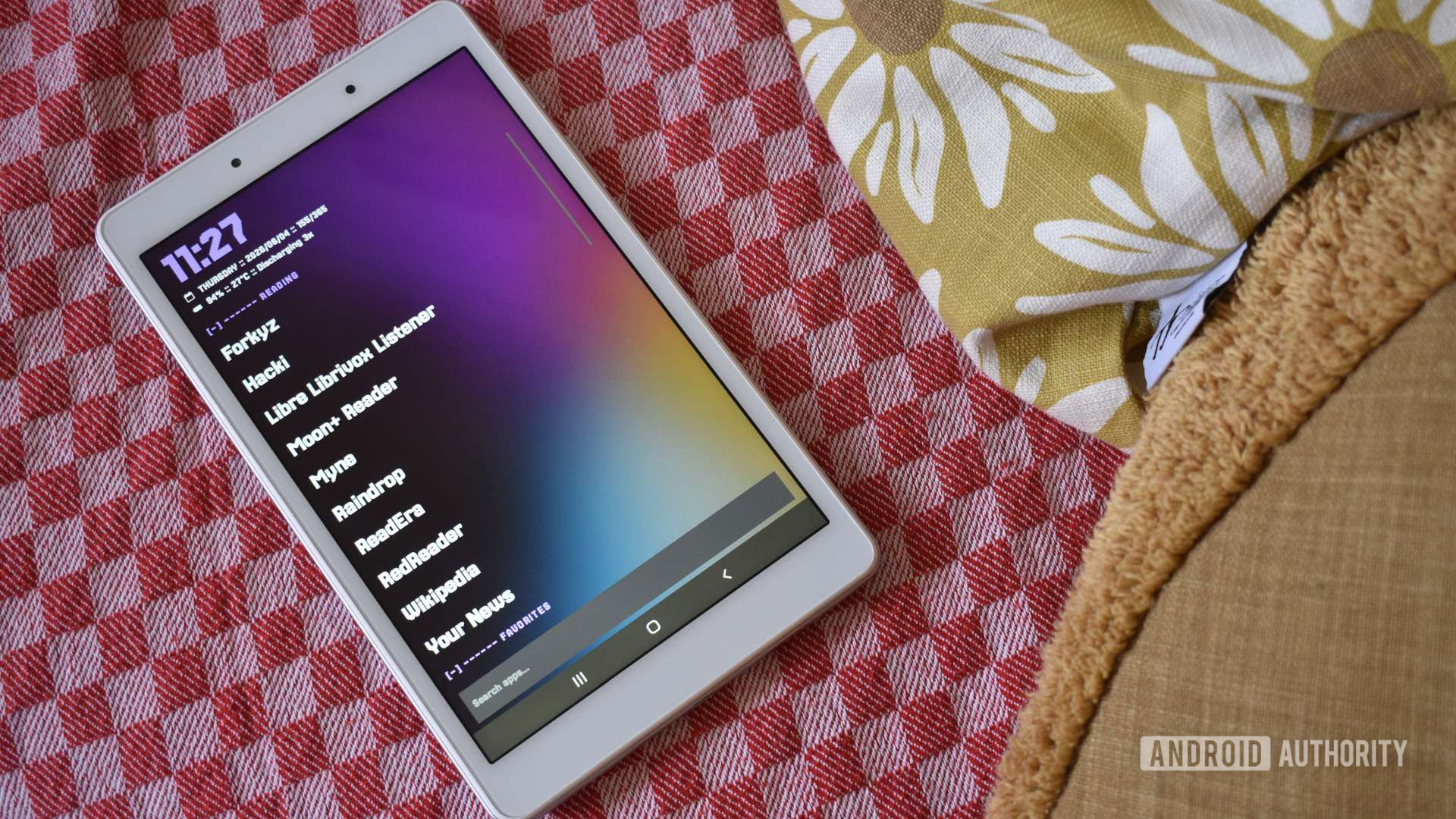 mako android launcher on tablet 1