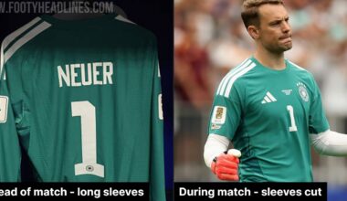Manuel Neuer Cuts Sleeves, Breaks FIFA Dress Code In Germany Opener