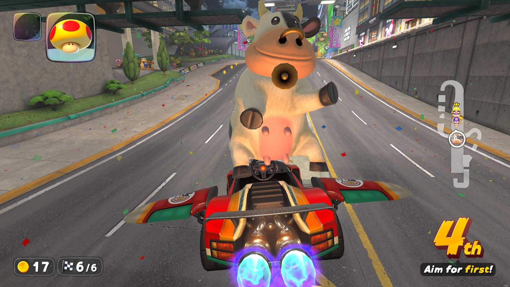 I'm playing Mario Kart World every day, so I guess it was a good launch game