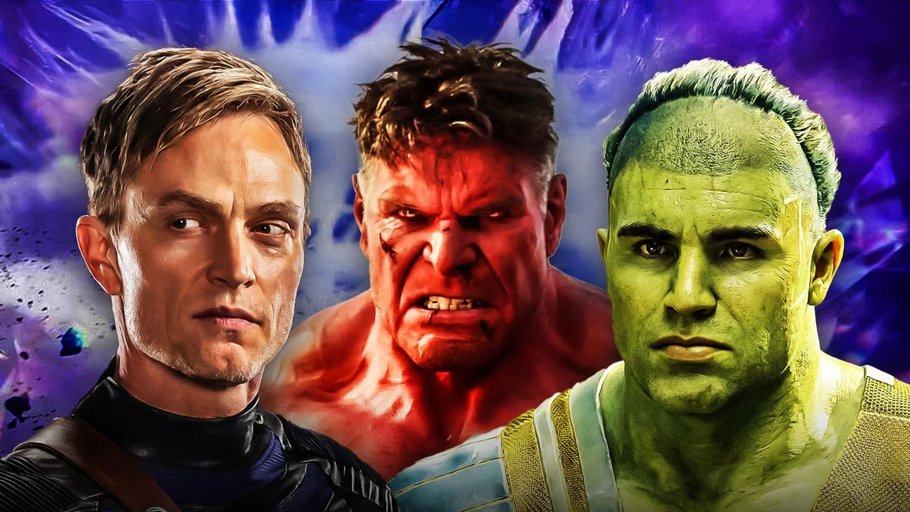 Bullseye, Red Hulk, Scar Hulk.