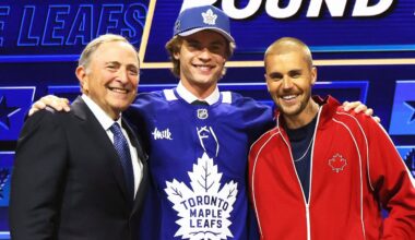 Playing with Matthews, Maple Leafs ‘luxury’ for McKenna, Button says