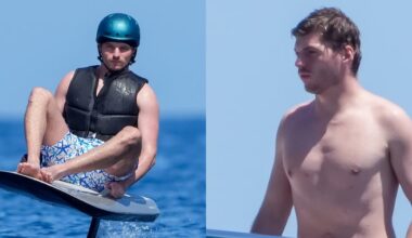 F1's Max Verstappen Rides Aquatic Hoverboard During Saint-Tropez Vacation With Family - Just Jared - Celebrity News and Gossip