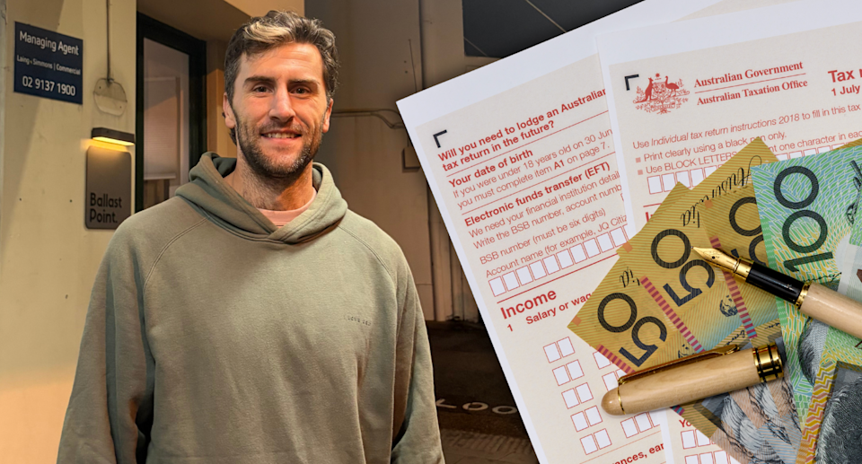 Max Proud has been making extra super contributions and hopes it'll help set him up for the future.