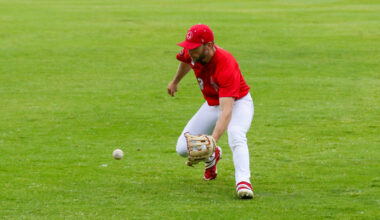 Dogs pull away late to beat Goldeyes