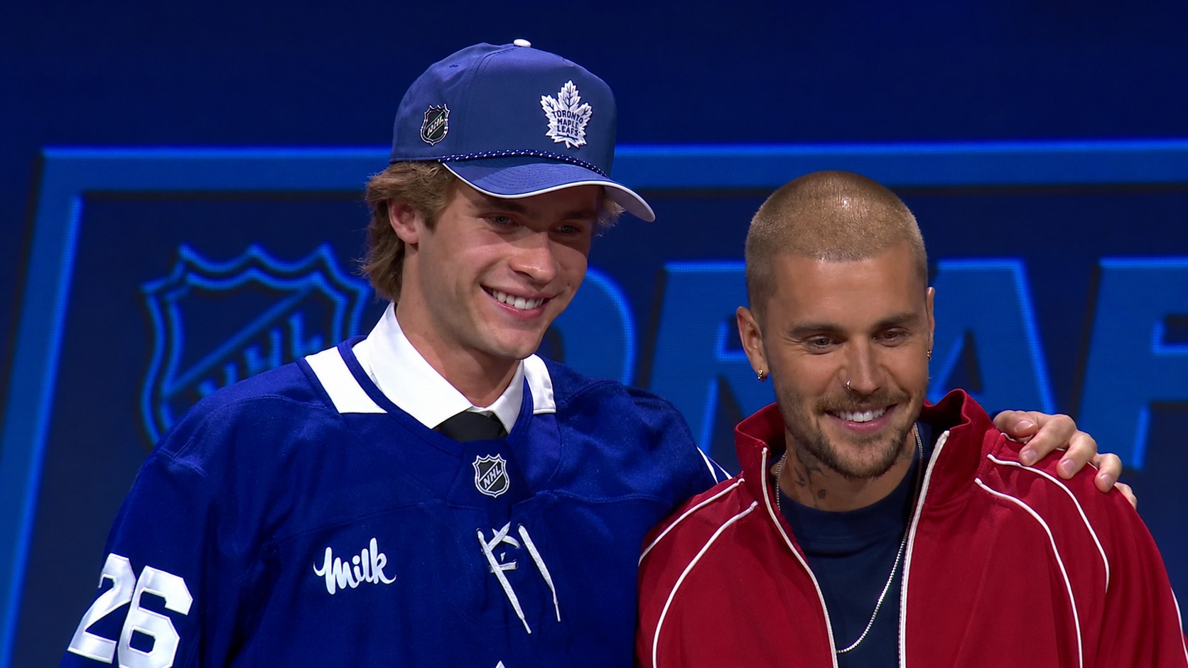 Gavin McKenna selected first overall by the Toronto Maple Leafs