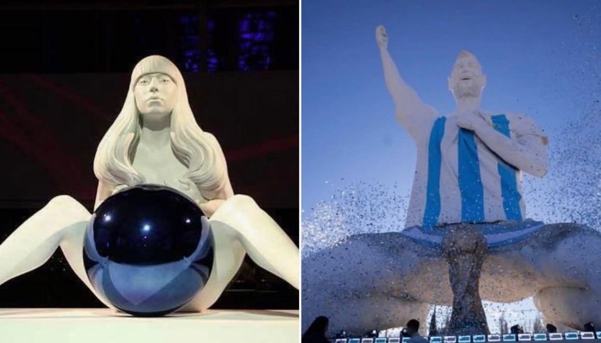 The World’s Tallest Messi Statue Is Also Its Most Salacious