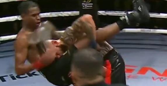 Missed Fists: Julian Lane immediately disqualified after scoring takedown in BKFC fight