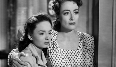 Ann Blyth (left) with Joan Crawford in 1945's 'Mildred Pierce.'
