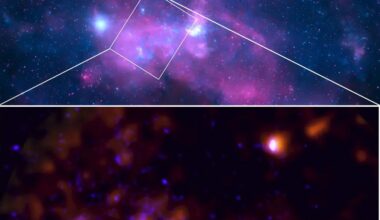 Astronomers Discover a "Cosmic Hairdryer" Blowing from the Milky Way's Black Hole