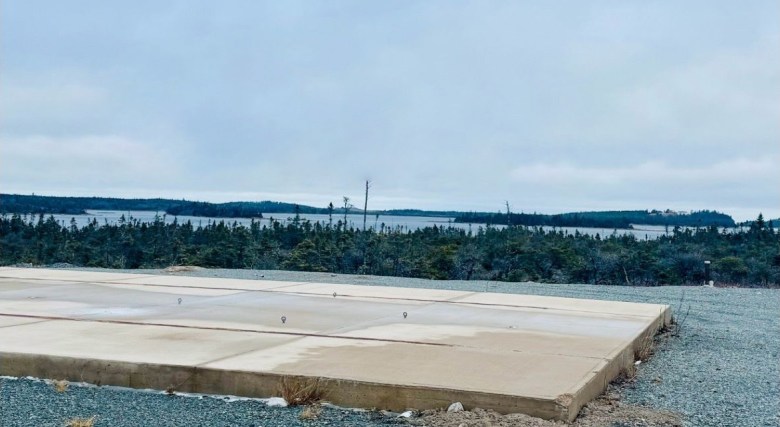 A basic launch pad for small payloads. Credit: Maritime Launch Services.