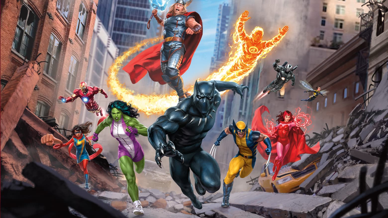 Magic: The Gathering's new Marvel set is a love letter to the super hero genre | new cards revealed