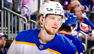 Byram traded to Blackhawks by Sabres for No. 4 pick in 2026 Draft