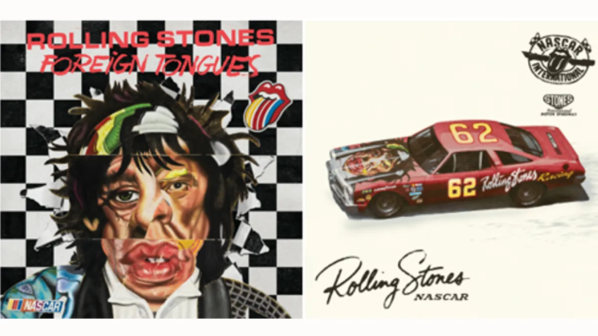 NASCAR Rolling Stones collaboration