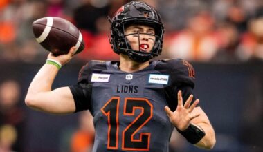 CFL West Division preview: Nathan Rourke looking to take B.C. Lions to the next level after MOP season | GX94 Radio - Now That's Country!