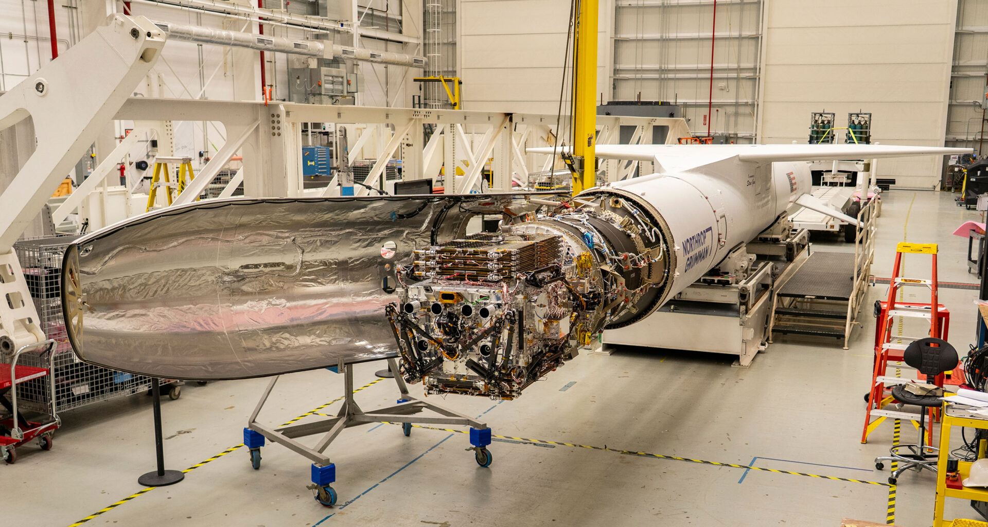 LINK attached to the front of the Pegasus XL