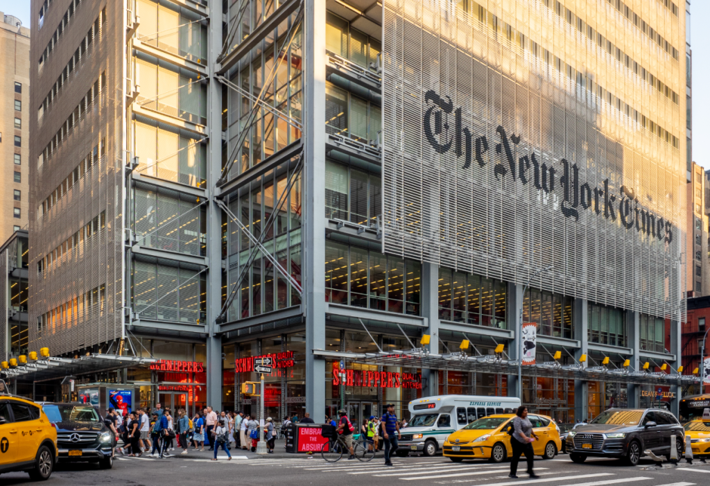 New York Times insists its beefed-up coverage of Canada has nothing to do with Trump