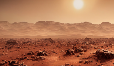 Mars was once a warmer world of rivers, lakes and a thicker atmosphere, but after its internal dynamo died and the planet lost the magnetic shield that helps protect an atmosphere, the solar wind stripped much of its air away over billions of years, leaving the cold desert we see today