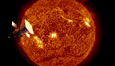 Parker Solar Probe has flown through the Sun’s outer atmosphere, the corona, where temperatures soar into the millions of degrees even though the visible surface below is far cooler — one of the strangest long-running puzzles in solar physics.