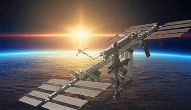 The International Space Station circles the planet so fast that the crew watch the sun rise and set sixteen times in a single day, a new dawn roughly every ninety minutes