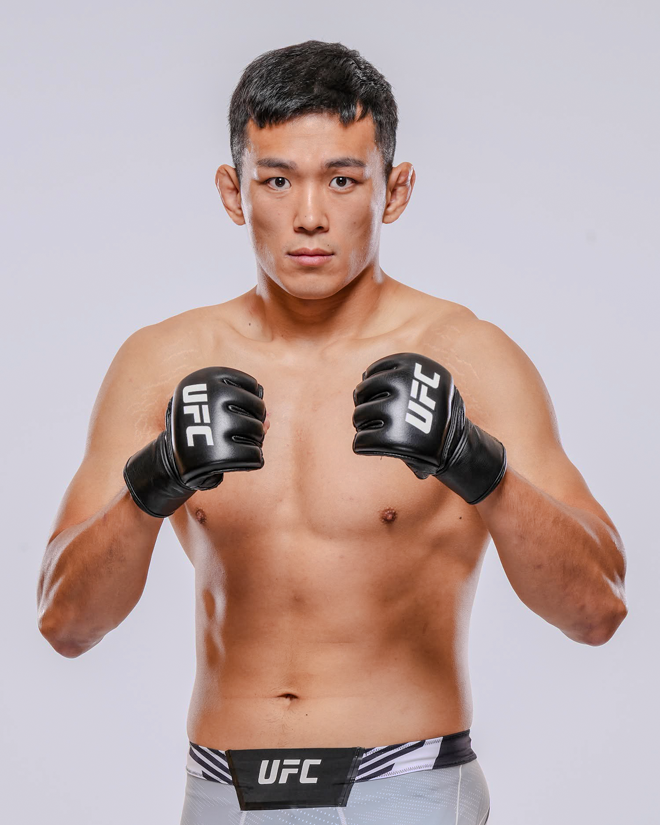 Jung Down made his debut as the 17th fighter of the Korean UFC in August 2019 and played 4 wins, 4 losses and 1 draw in the light heavyweight division until 2024. Photo = TKO