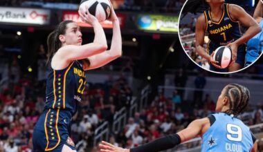Teammates Caitlin Clark, Alijah Boston make WNBA history in Fever's OT win over Sky